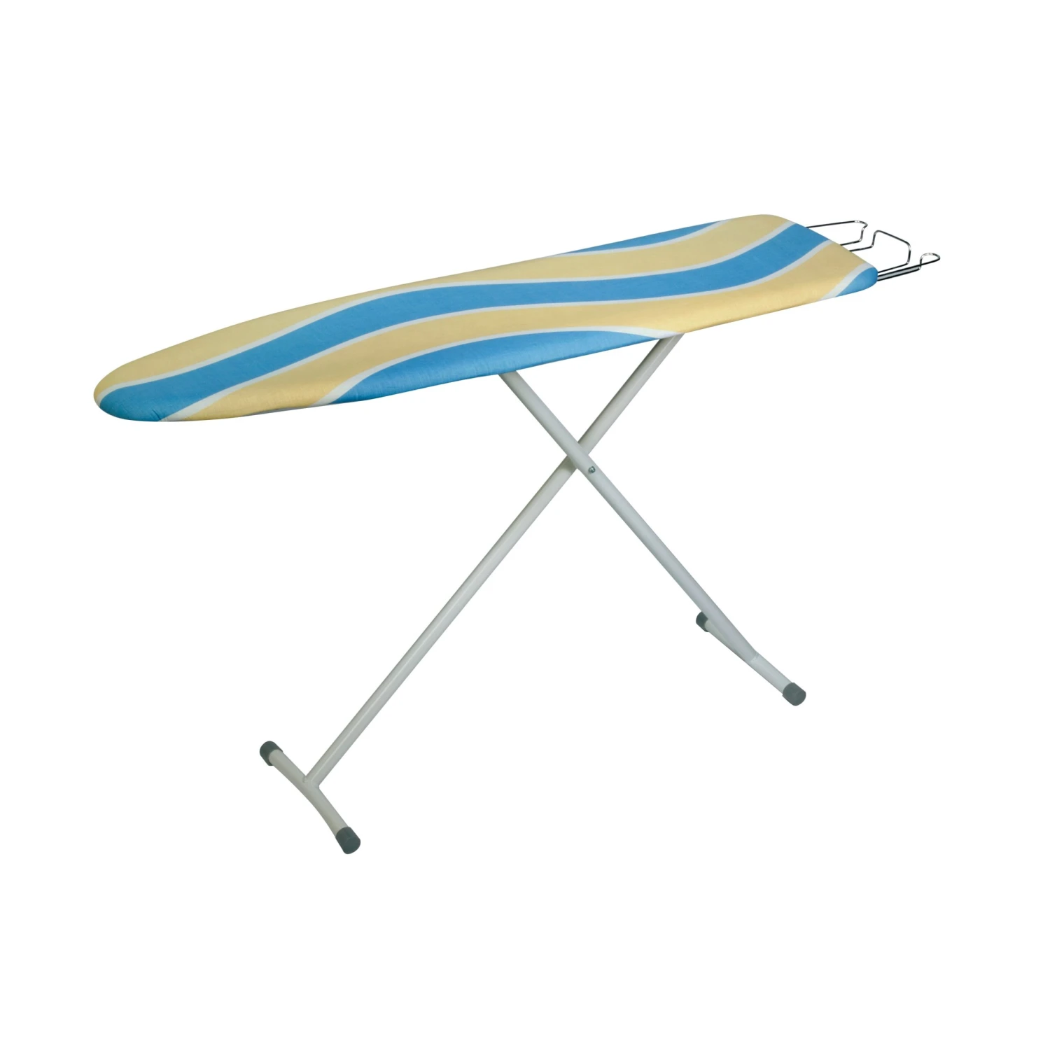 Blue/Yellow Folding Ironing Board With Iron Rest - Image 4