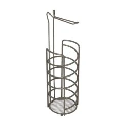 Satin Nickel 3 Roll Toilet Paper Holder And Dispenser