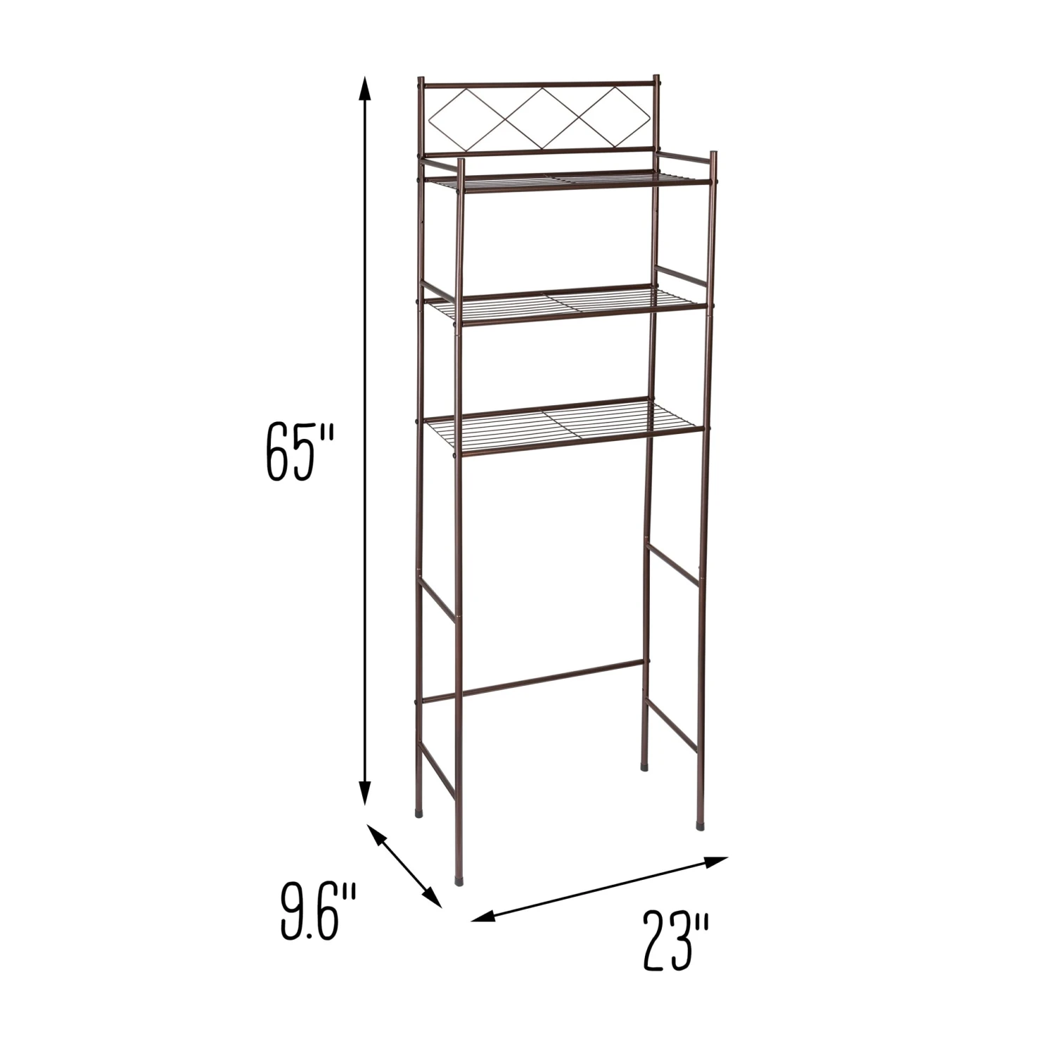 Oil-Rubbed Bronze Over-The-Toilet Space Saver - Image 9