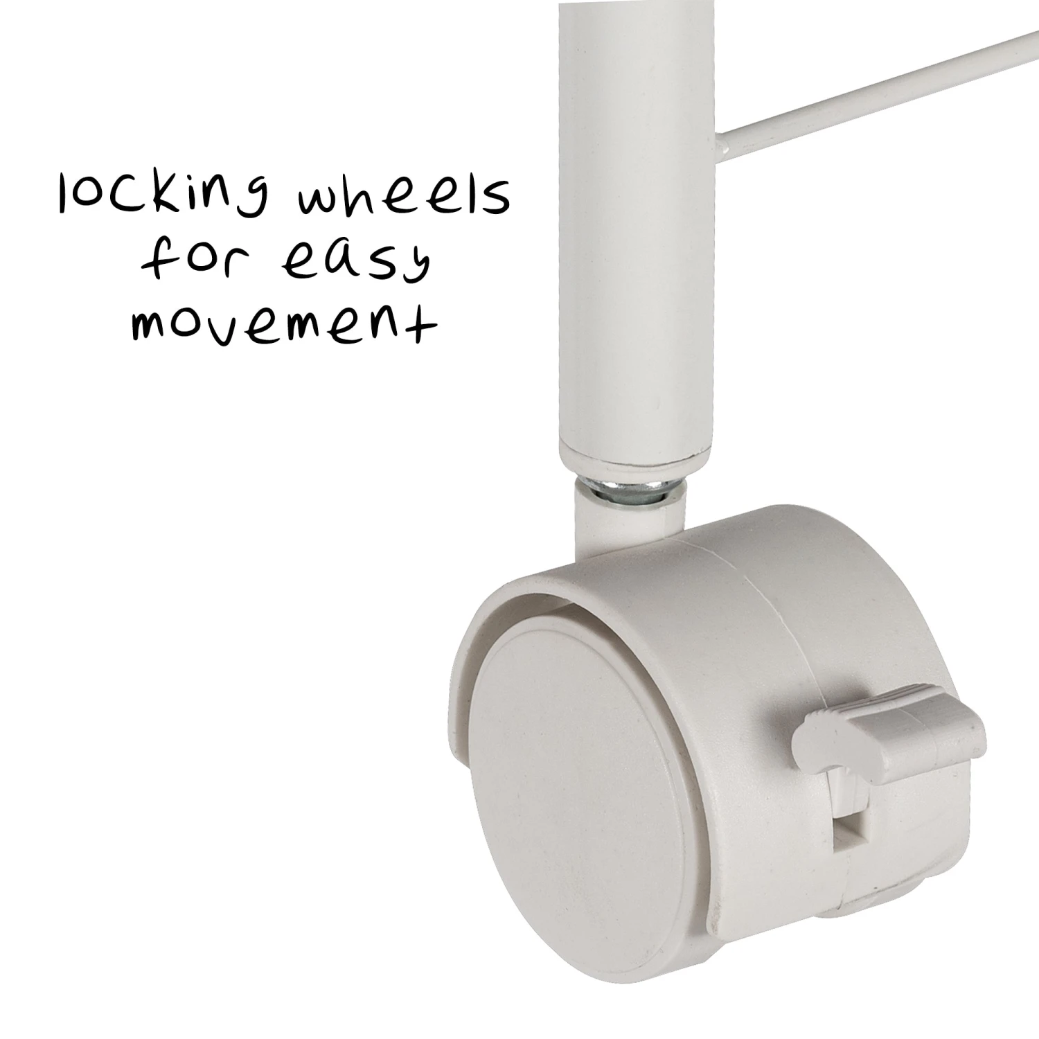 White Steel Wire 3-Tier Multi-Purpose Cart - Image 4