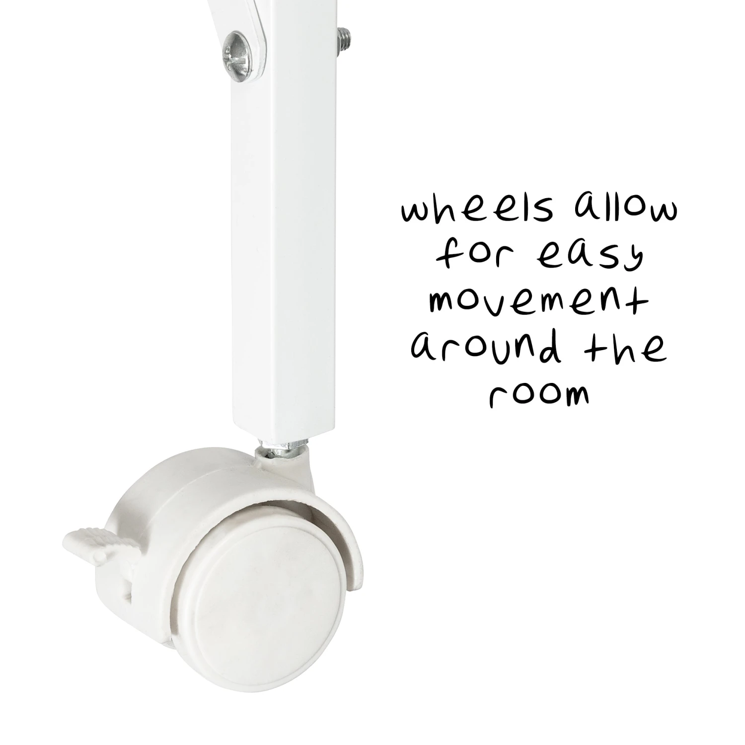 White 5-Tier Mesh Folding And Rolling Drying Rack - Image 3