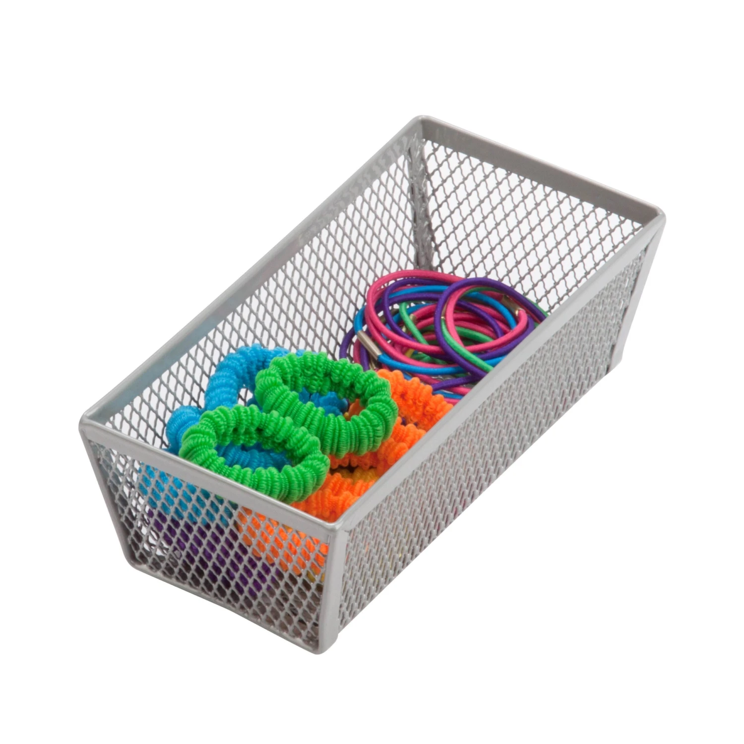 Silver 6" X 3" Wire Mesh Drawer Organizer - Image 3
