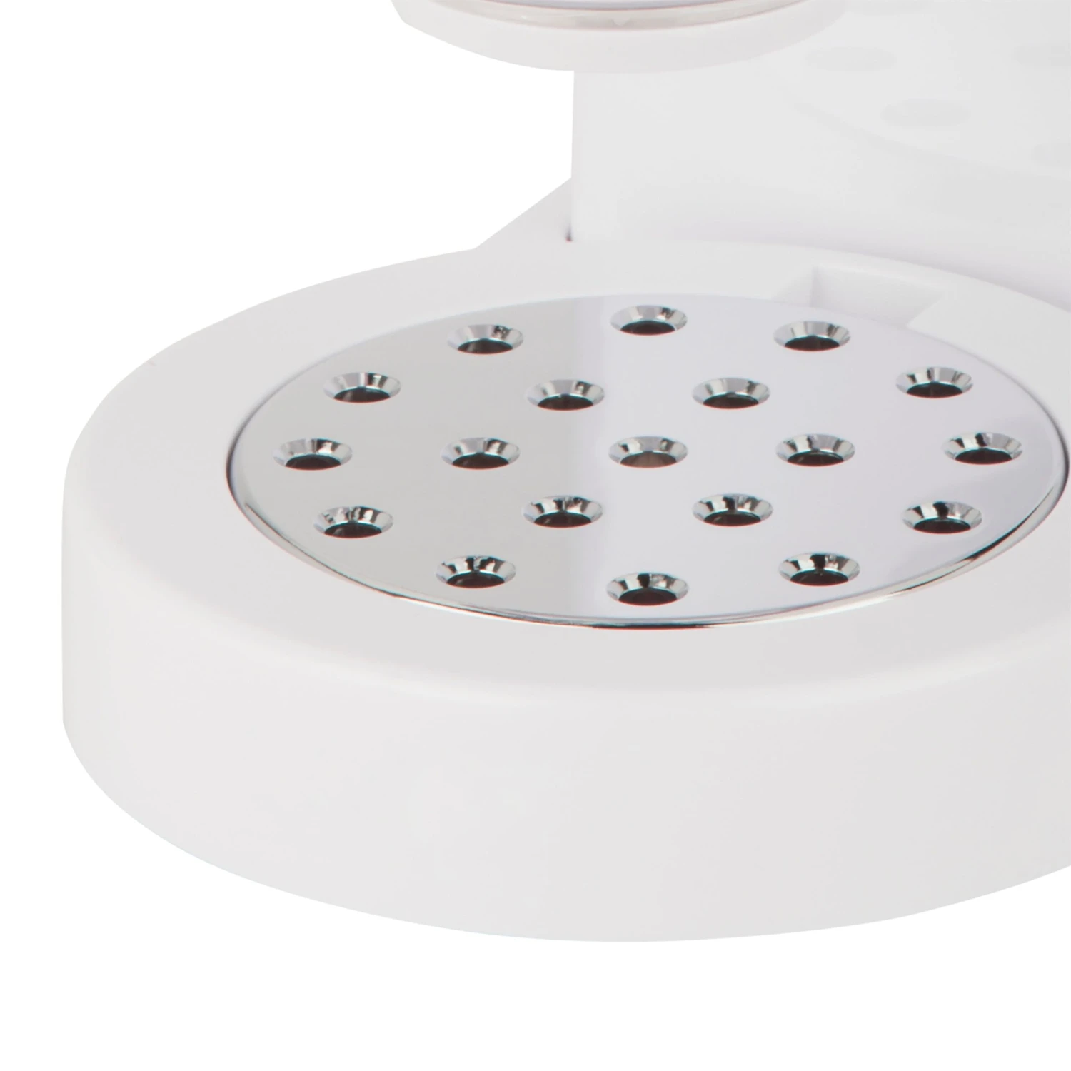 White 17.5-oz Cereal Dispenser With Portion Control - Image 4