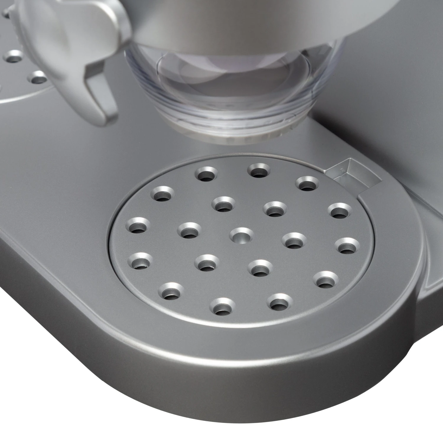 Silver Double Cereal Dispenser With Portion Control - Image 3