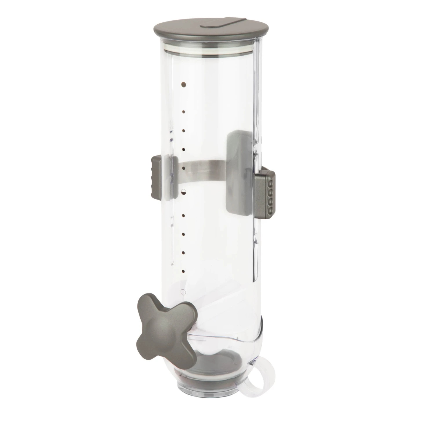 Clear Wall Mount Single Cereal Dispenser - Image 2