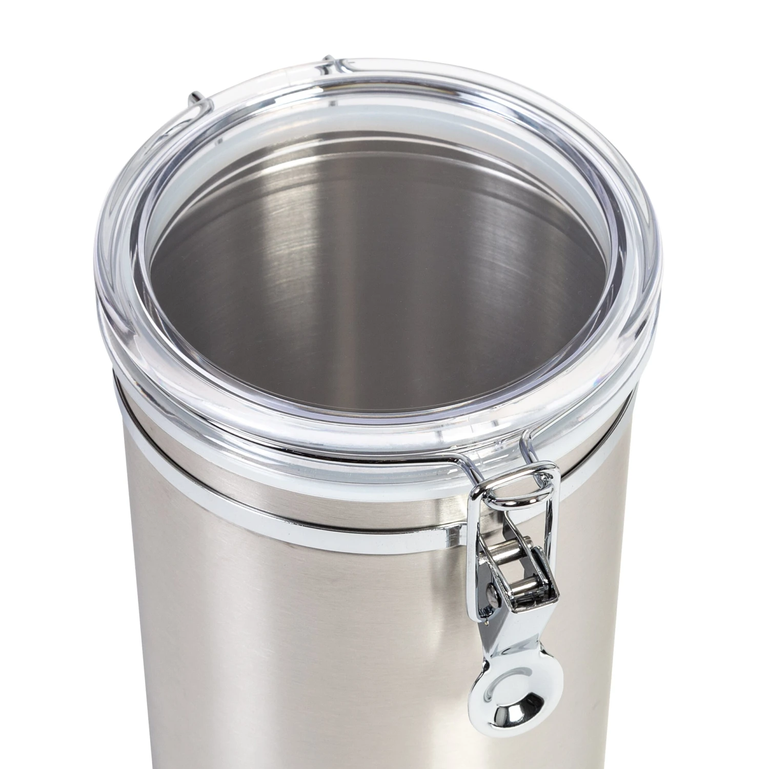 Clear/Stainless Steel Canisters (4-Piece Set) - Image 8