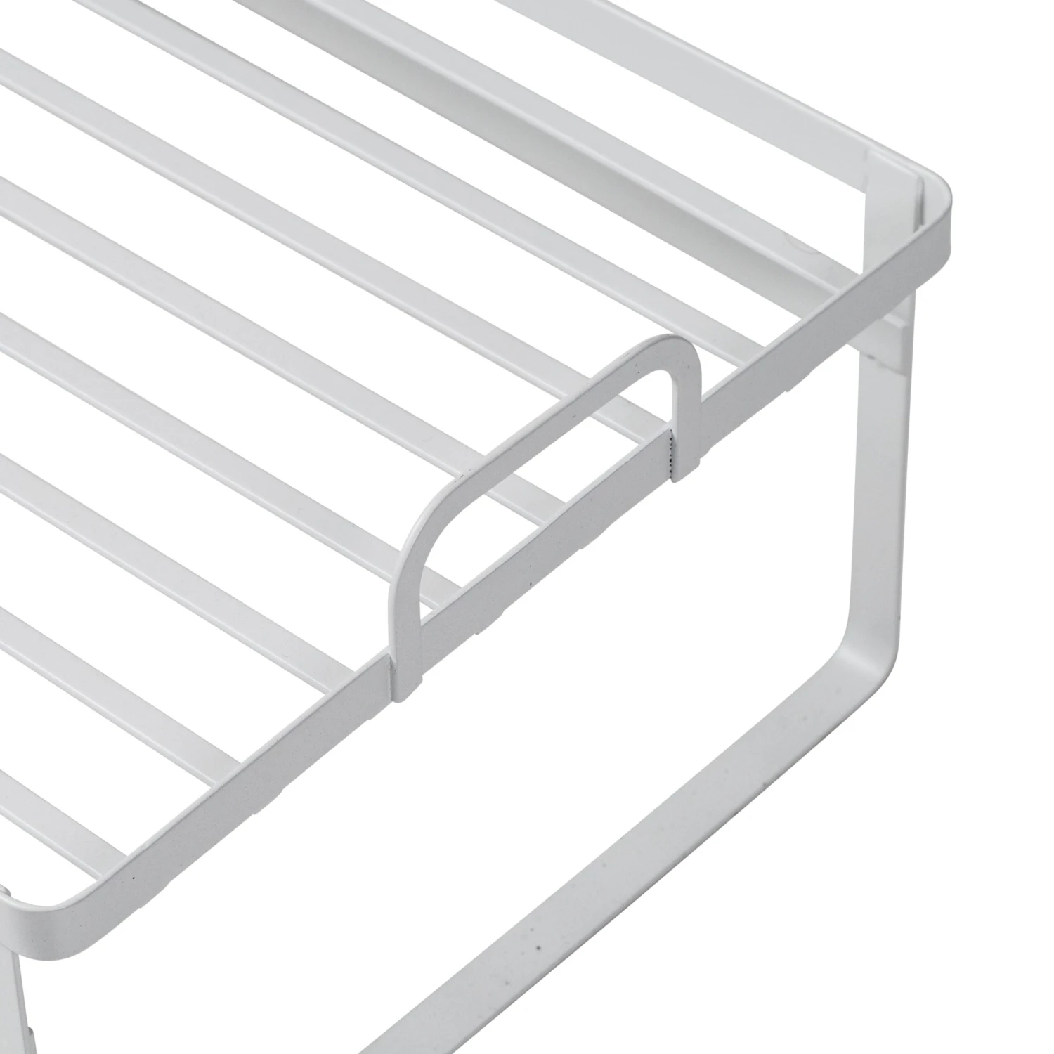 White Stackable Cabinet Shelves (2-Pack) - Image 4