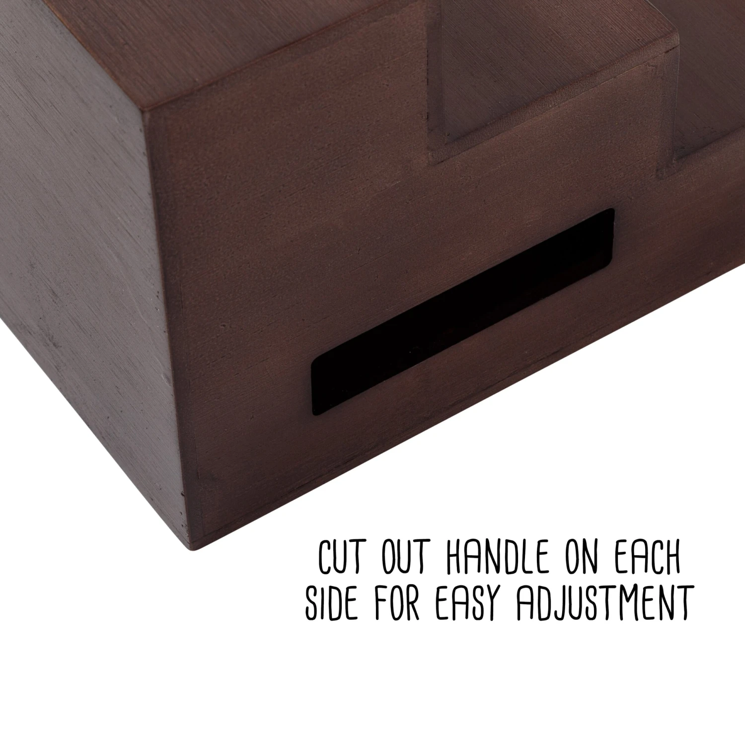 Walnut Bamboo 3-Tier Expandable Spice Rack - Image 3