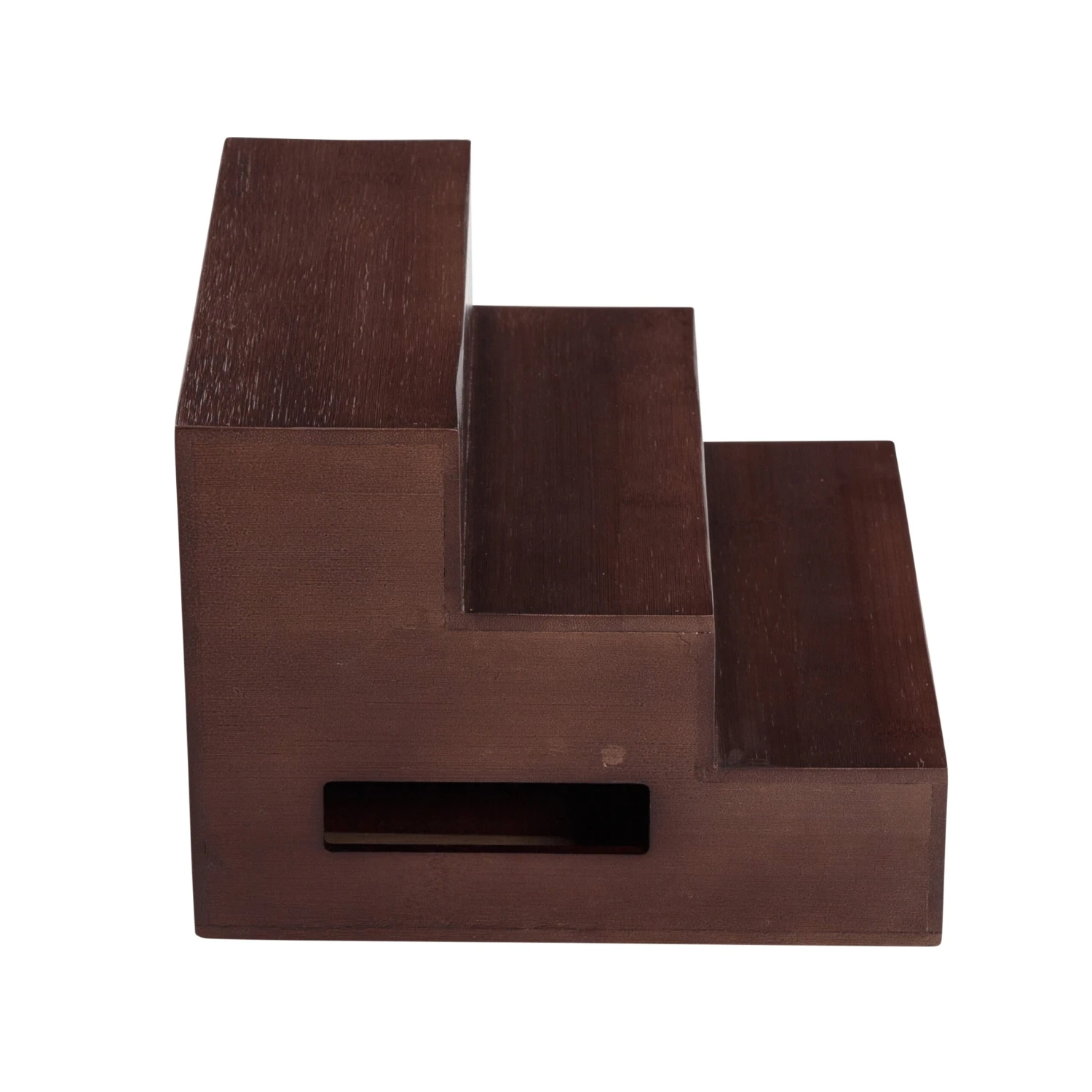 Walnut Bamboo 3-Tier Expandable Spice Rack - Image 4