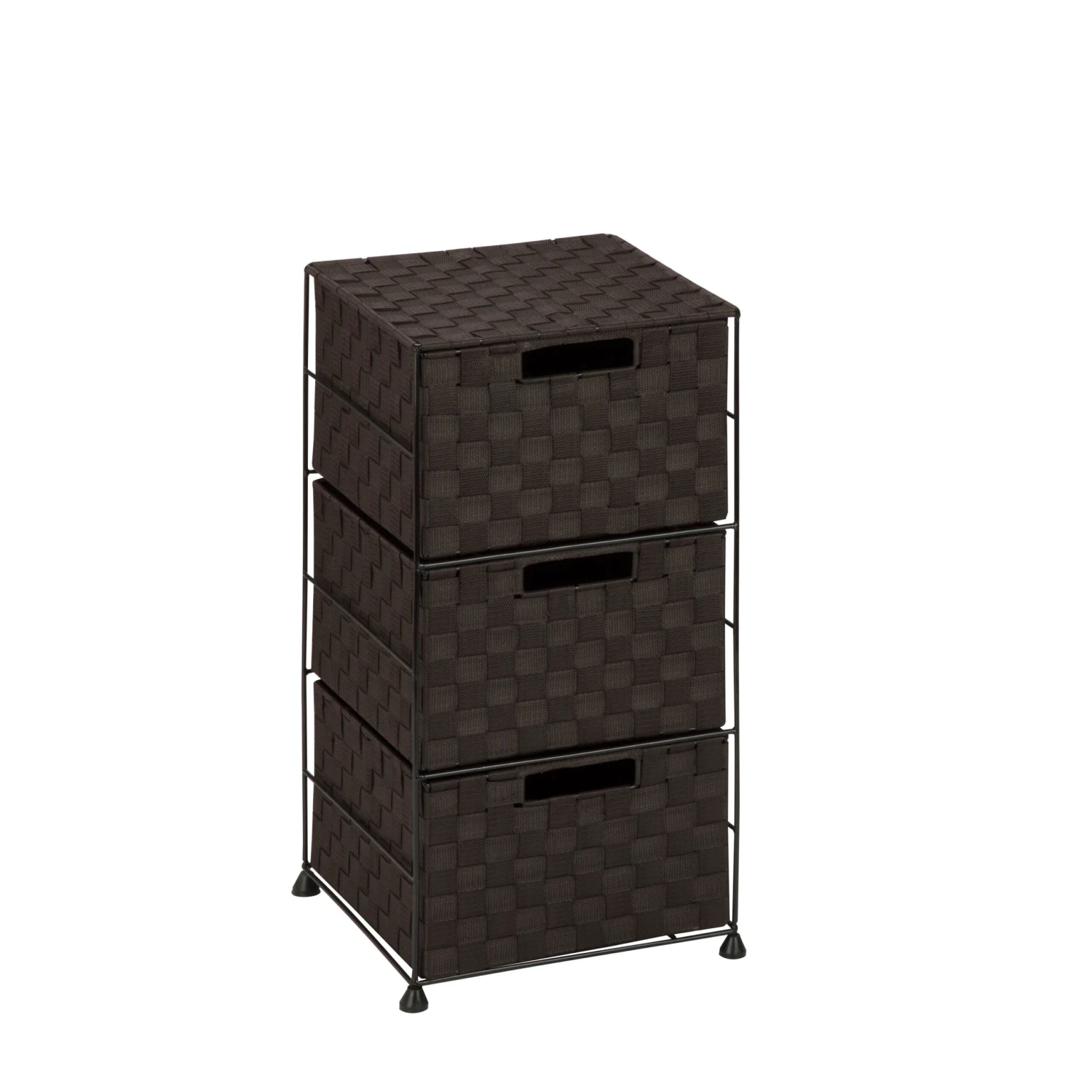 Espresso Narrow 3-Drawer Storage Chest - Image 2