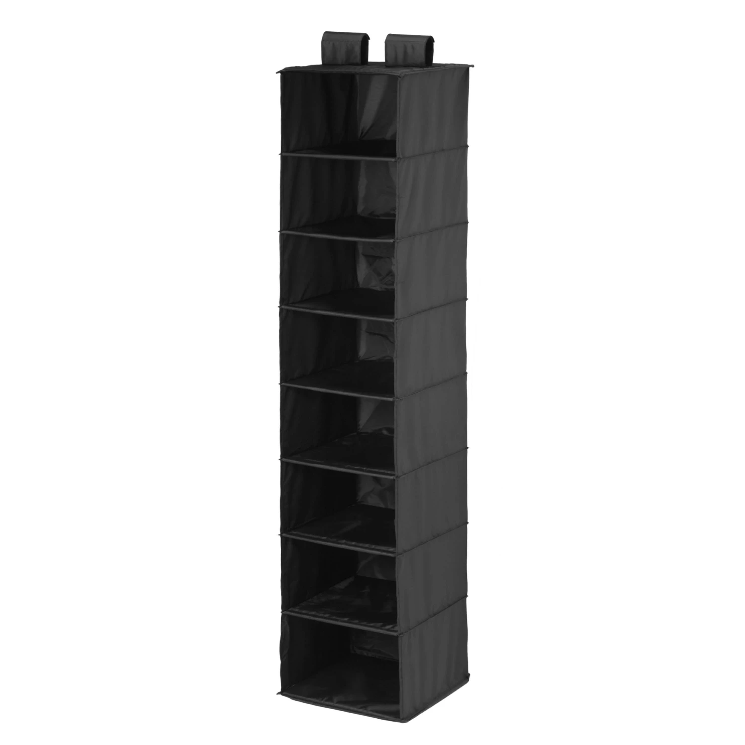 Black 8-Shelf Hanging Closet Organizer - Image 3