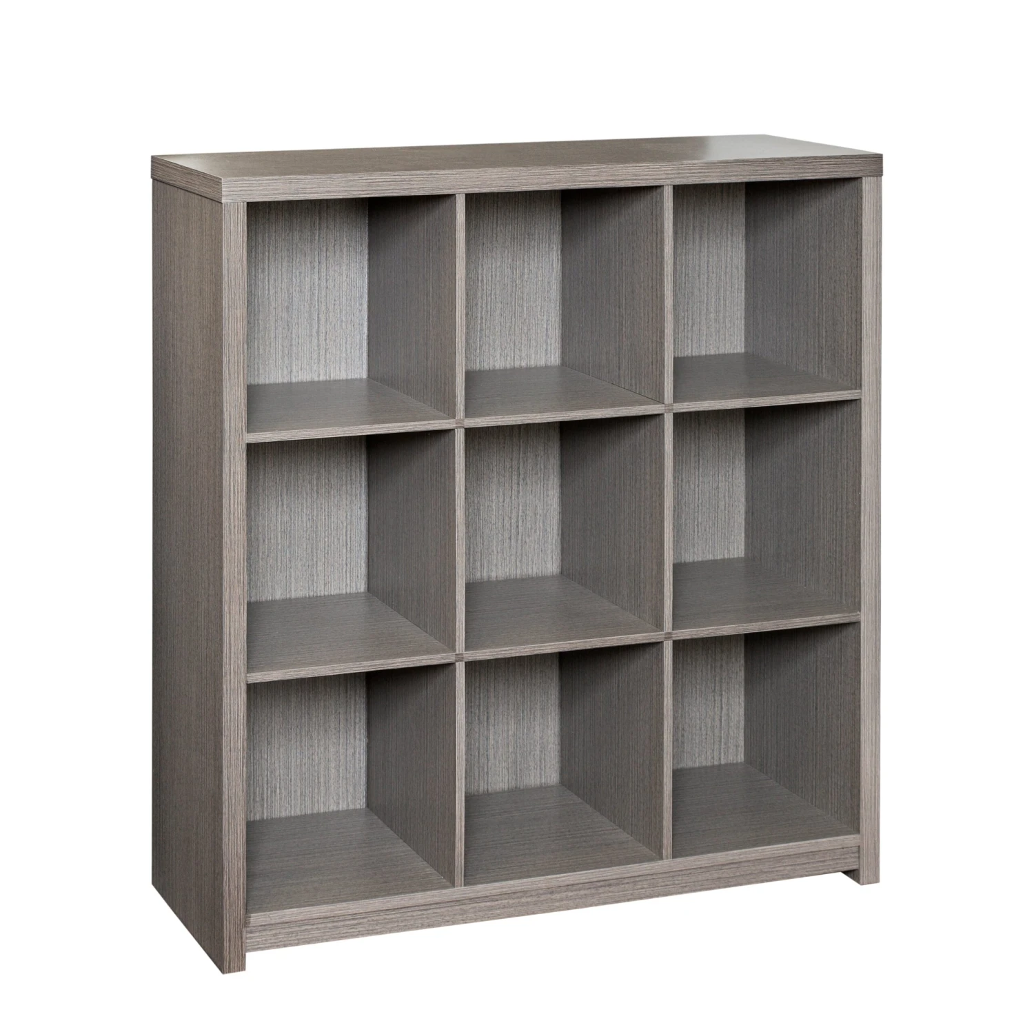 Gray Laminate 9-Cube Organizer - Image 3