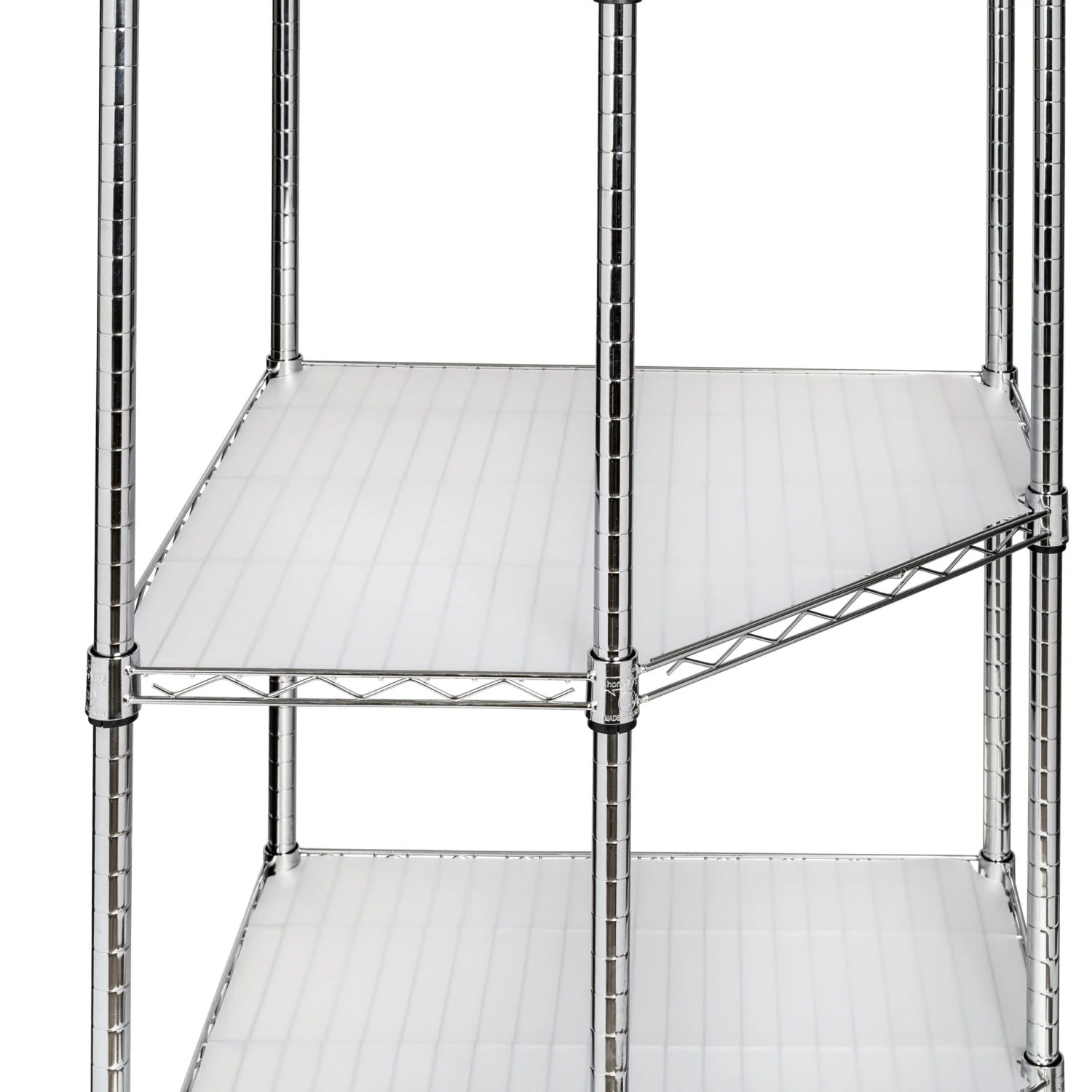 Chrome 5-Tier Corner Shelf - Image 6