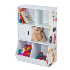 Light Blue Kids 6-Cubby Storage Organizer