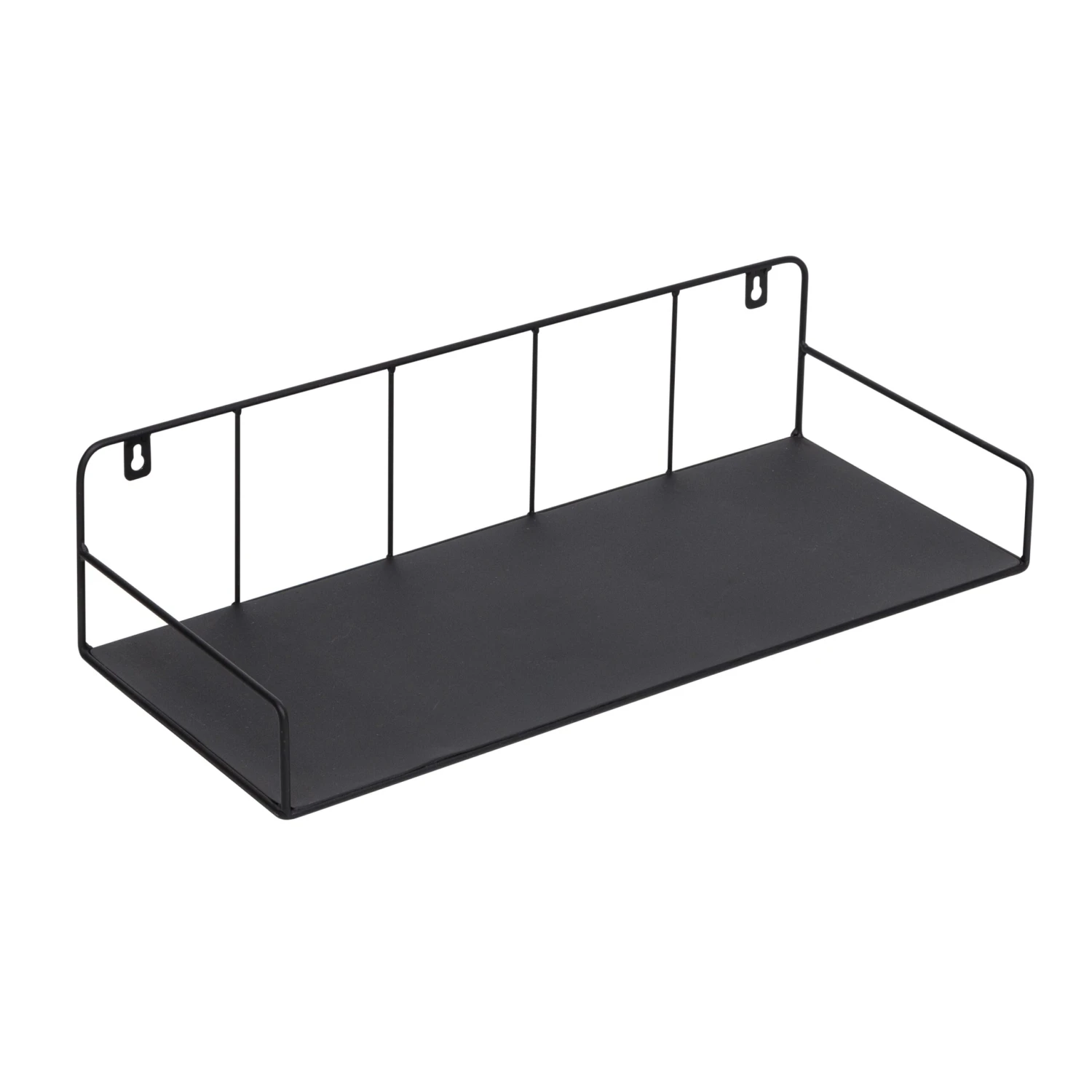 Black Small Metal Floating Accent Shelf - Image 4