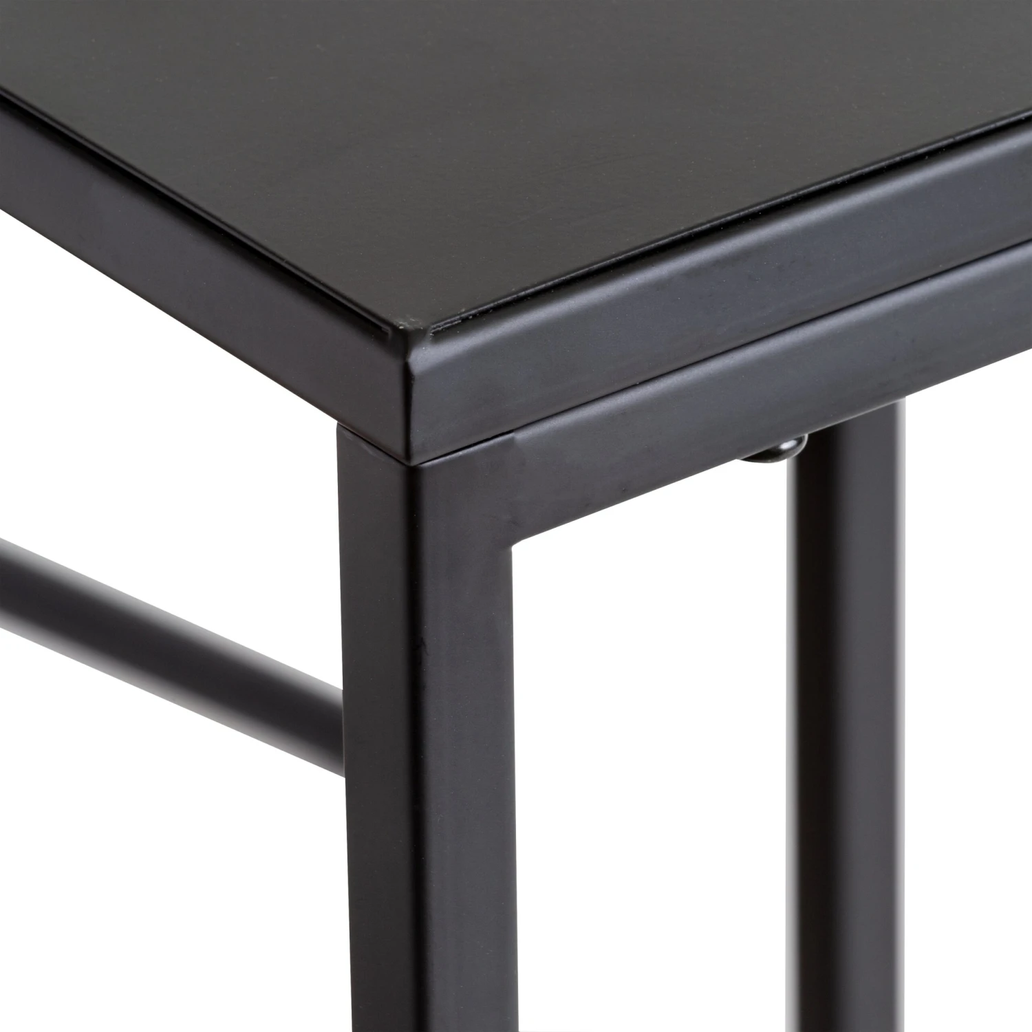 Black Square Nesting Side Tables (Set Of 2) - Image 3