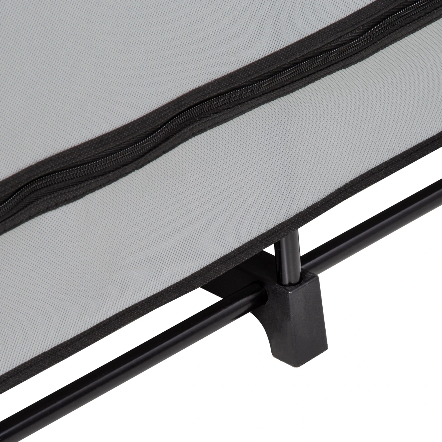 Gray 46-Inch Wide Portable Wardrobe Closet With Shelf - Image 10